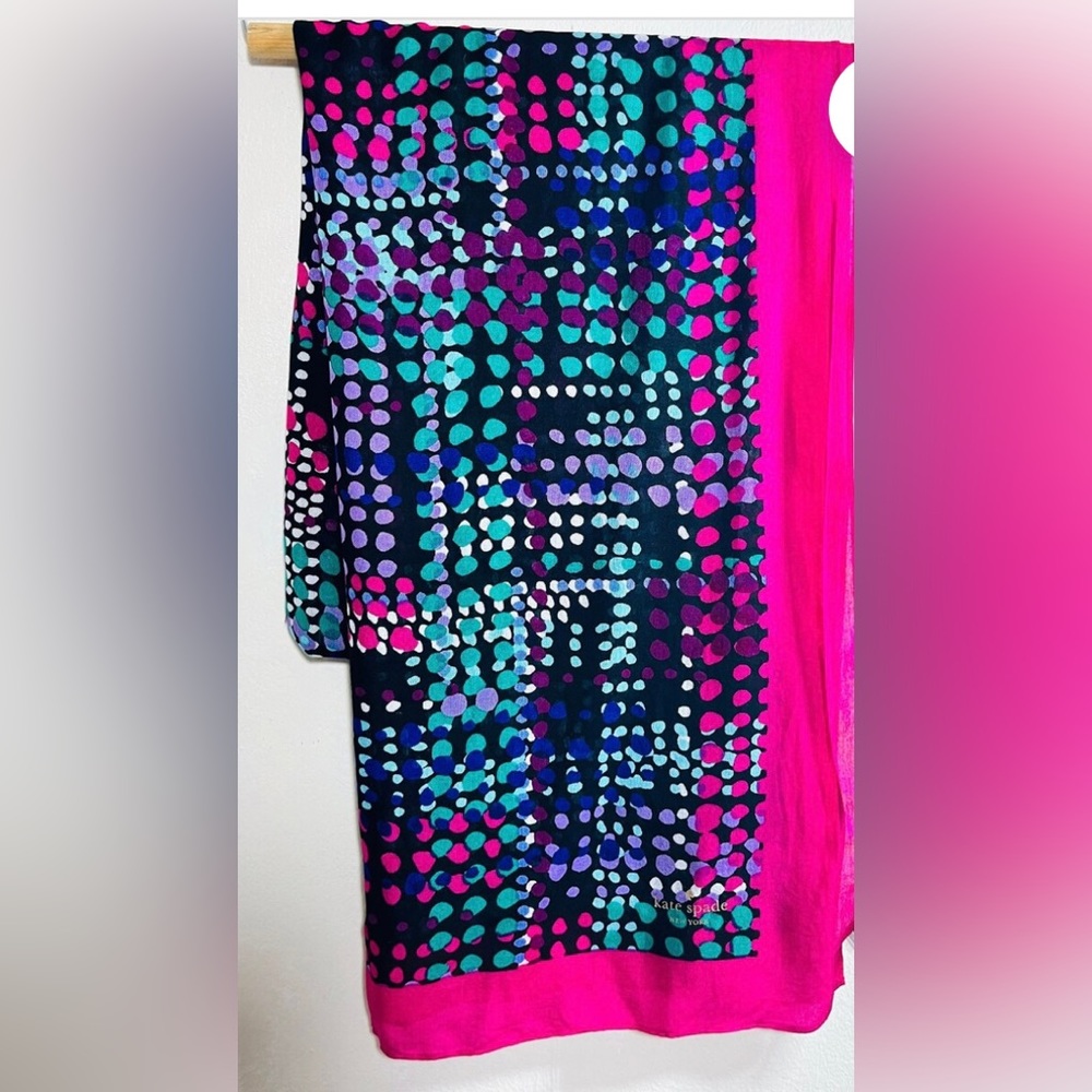NEW KATE SPADE MULTI COLOR SCARF